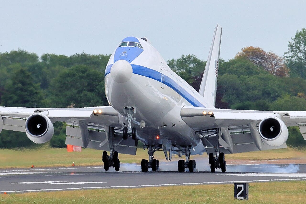 E-4B aircraft used for continuity of government and nuclear command and control communications