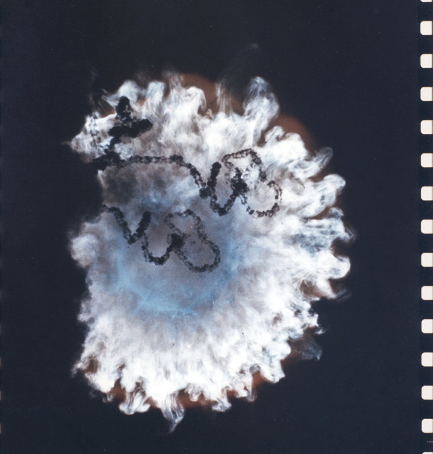 Historic Starfish Prime frame illustrating high-altitude detonation context for nuclear EMP effects on electronics