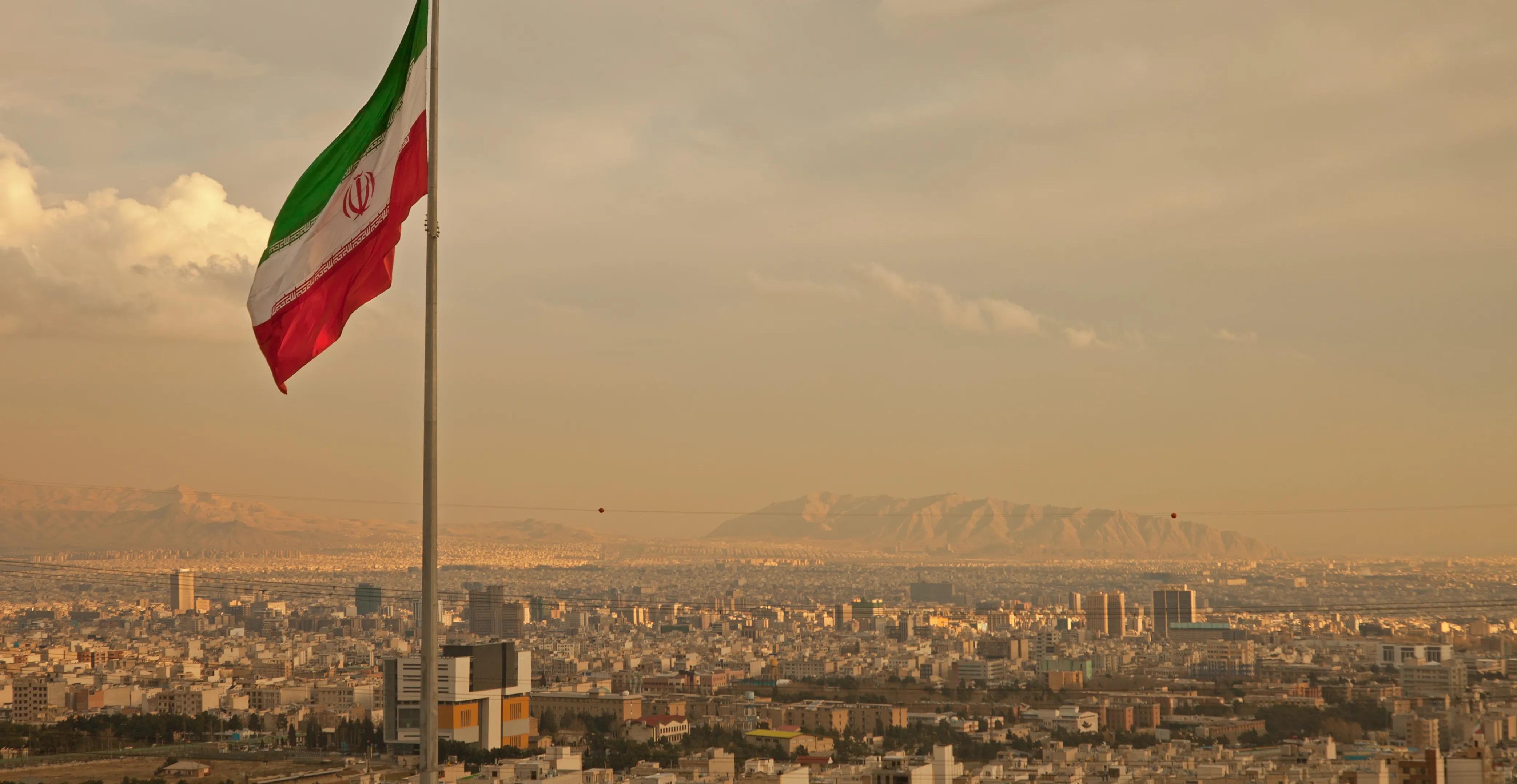 View of Iran — the country has closed the Strait of Hormuz to commercial shipping