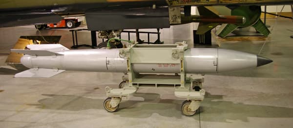 B61 nuclear bomb used in NATO nuclear sharing and U.S. air-delivered deterrence